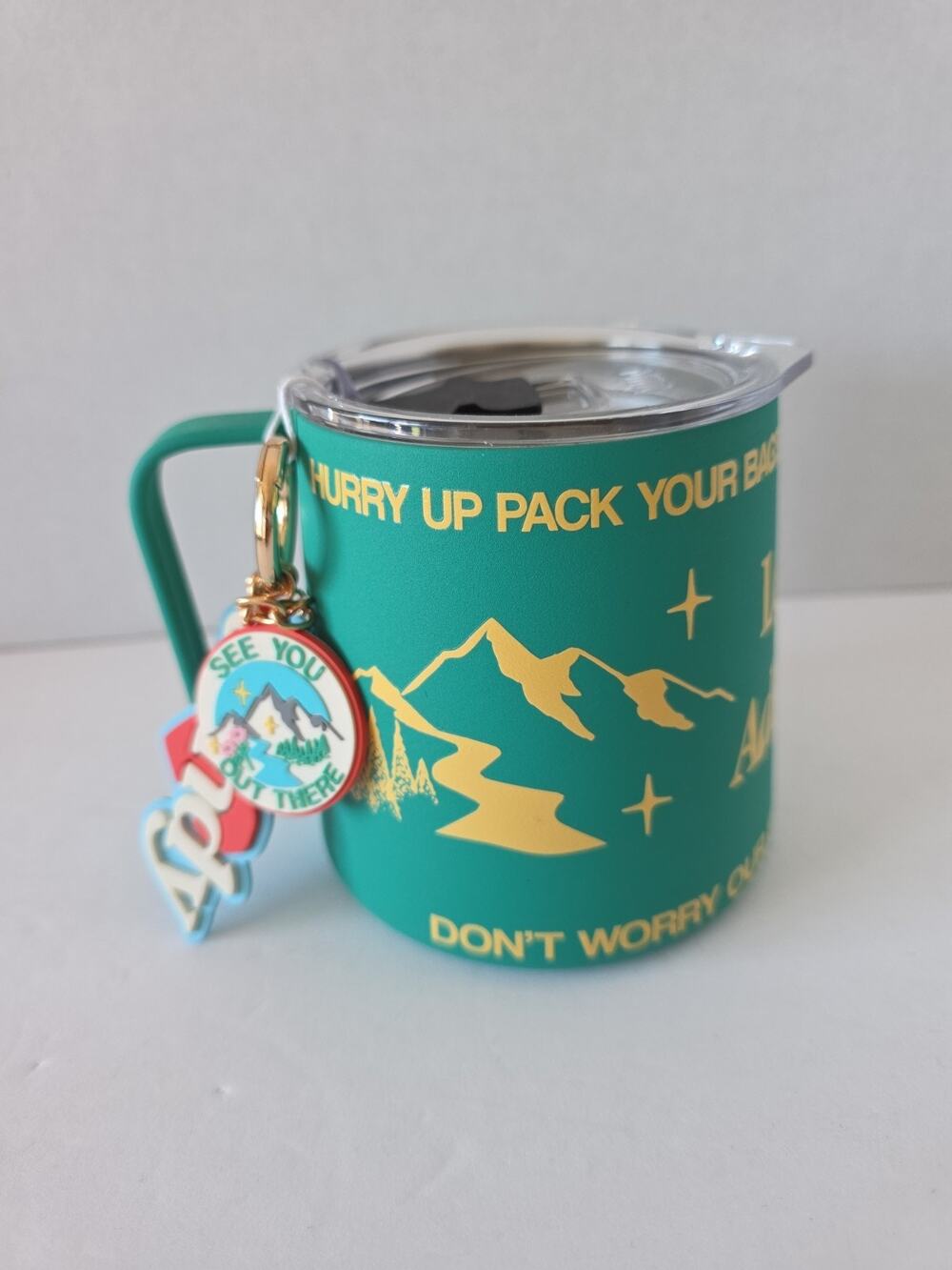 Starbucks x Dandy Worldwide Limited Edition Camp 12 oz Mug & Key Chain New NWT